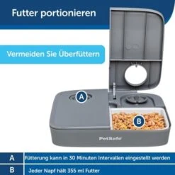PetSafe Futterautomat Für 2 Mahlzeiten -Happy Hund 63e0ff37432d3d4025eec77dc4fdc68663480c78 649f663b2631b9abb1bb293479ef991c6e5a33fb