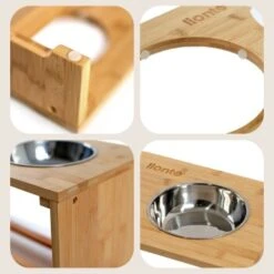 Lionto Erhöhte Futterstation Aus Bambus Braun/ Silber S -Happy Hund 6837e63cbec990339321b046628a7c98e14365f0 1665921 de DE 23e4854bf4009e02b1cbe79a432b62400a265538sHYFCt