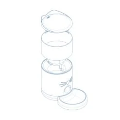 Catit Pixi Smart Futterautomat -Happy Hund b8588252142cf1da178cc28353842381ccdfe8b8 1360252 de DE pixi futterautomat 3