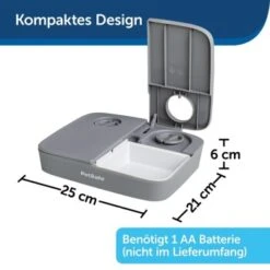 PetSafe Futterautomat Für 2 Mahlzeiten -Happy Hund bbe9cab735d5b9f4c0eedd0a56c673f98bfc289d 3af10beb3f1b8fffe2d66d9f1441f88b00169941