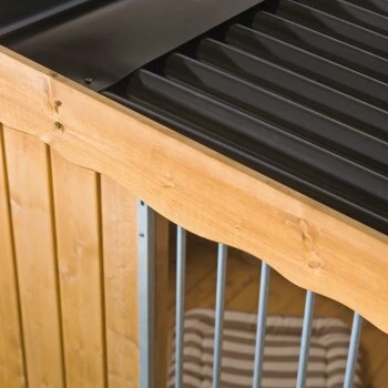 Sauerland Hundezwinger Charly Mit Hundehütte 3 M, 2 M, 2,25 M Ohne Bodenplatte 6 Sauerland Hundezwinger Charly Mit Hundehütte 3 M, 2 M, 2,25 M Ohne Bodenplatte – Bild 4