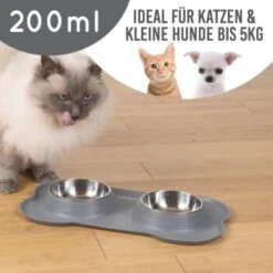 KaraLuna Napfunterlage Mit 4 Näpfen Grau 0,2 Cm³ -Happy Hund d6481b688442daee68eba5920e84def2858fe3ec 1407482 de DE d60a0a55fa8eee7790f60b75d2455ce3a6910a4ejgTCqa