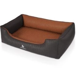 Knuffelwuff Orthopädisches Hundebett Rough Road Aus Laser-gestepptem Marmoriertem Kunstleder Rot/ Schwarz M-L -Happy Hund eb2cface0c80f9eeb09cab356ffee0c68a949326 1412331 de DE 8414b43f3845364fb4f0da6a1444827f8591b398fP60JA