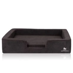 Knuffelwuff Orthopädisches Hundebett Mit Wendekissen Aus Velours Bellamy Schwarz M-L -Happy Hund f15cfcb9ee173d388bd978151fe6442e66340c4a 1412229 de DE 48866a804bc3c13593302b4c8e2e859795a90672By8H9U